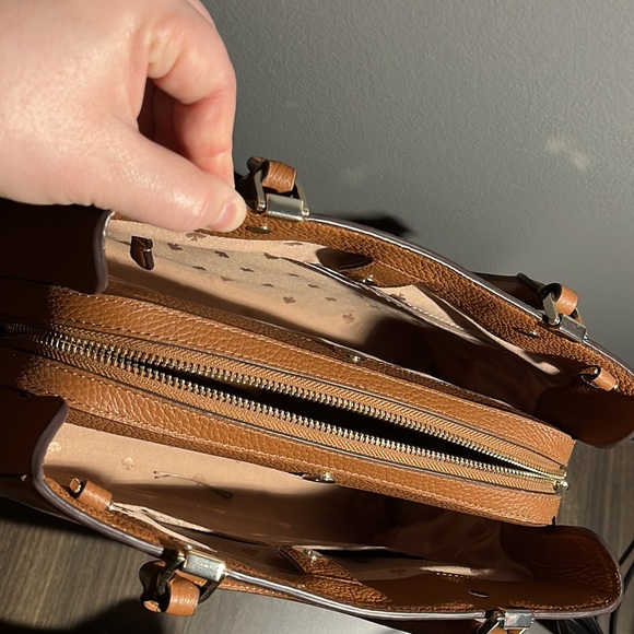 kate spade leila medium triple compartment satchel - Picture 6 of 8